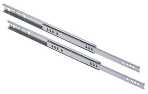 Groove Drawer Runner 27mm High Groove - Length 246mm Standard finish