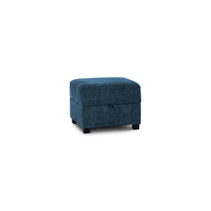 Melbourne Storage Footstool in Enzo Marine Fabric