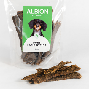 Pure Lamb Meat Strips - 200g