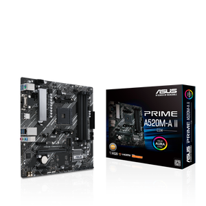 Asus PRIME A520M-A II CSM Micro ATX Motherboard  - 90MB17H0-M0EAYC