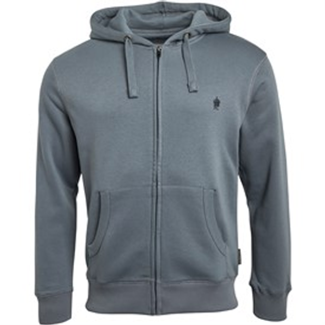 French Connection Mens Zip Hoodie Light Blue/Marine