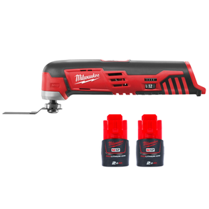 Milwaukee C12MT 12V M12 Cordless Oscillating Multi Tool With 2 x 2.0Ah Batteries