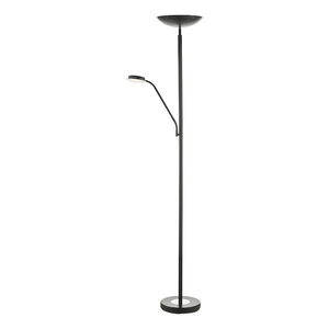 Dar Victor Mother & Child LED Floor Lamp Black