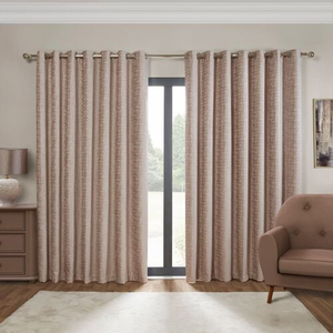 BLACKOUT & THERMAL  RUSTIC PUTTY 90x90 Curtain