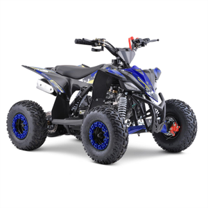 FunBikes X-Max Roughrider 110cc Blue Junior Petrol Quad Bike