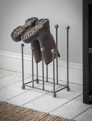 Farringdon Welly Stand - Raw Metal, Dark Grey, Small