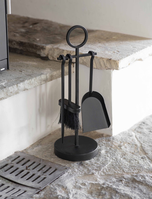 Paxford Fireside Tool Set - Steel, Black
