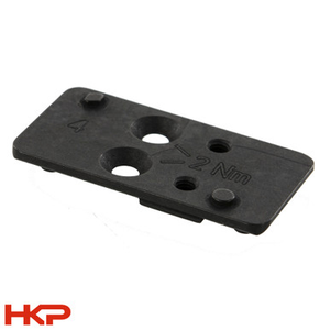 HK VP9 Optic Plate #4 - Leupold DeltaPoint Pro, Eotech EFLX - Red Dot Pistol Mount