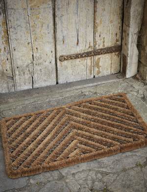 Doormat Wire Scraper - Coir, Natural, Large