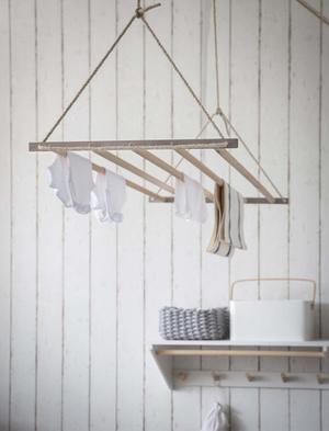 Chalford Ceiling Dryer - Beech Wood, Natural