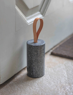 Alstone Door Stop Grey - Granite, Natural