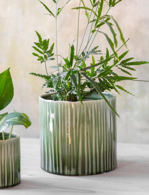Nettleton Pot 19cm - Ceramic, Green