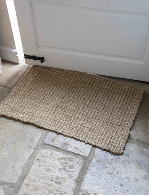 Doormat Woven - Jute, Natural, Large