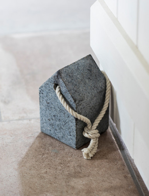 Granite Door Stop - Granite, Natural