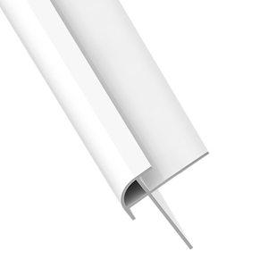 Wet Panel Extrusion External Corner 2400mm White