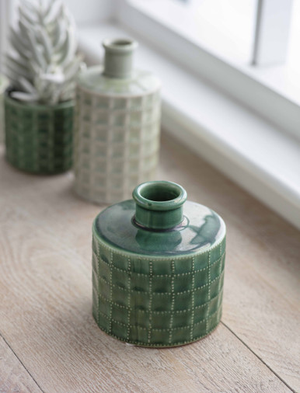 Sorrento Bottle - Ceramic, Foliage Green, Medium