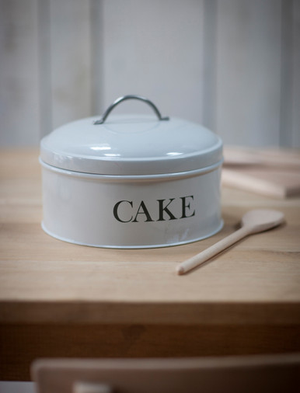 Original Round Cake Tin - Steel, Chalk