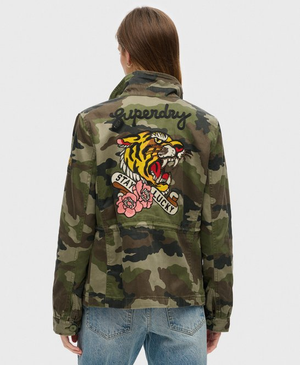 Embroidered M65 Military Jacket