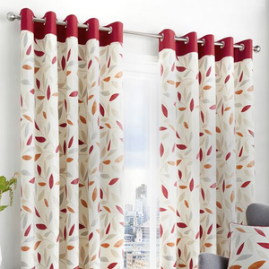 FUSION BEECHWOOD RED   66x72 Curtain