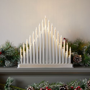 33 Light Christmas Candle Bridge