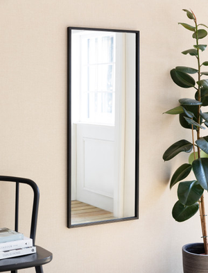 Avening Rectangular Wall Mirror 50X120cm - Iron, Black