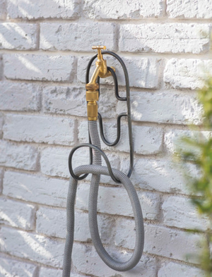 Farringdon Tap Hose Hanger - Steel, Dark Grey