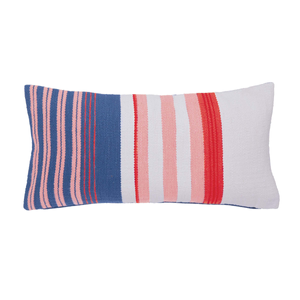 Chinoise Floral Woven Cushion 30cm x 60cm, Multi