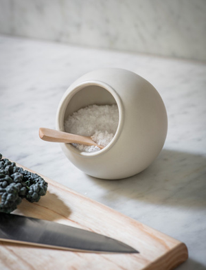 Classic Salt Cellar - Ceramic, White
