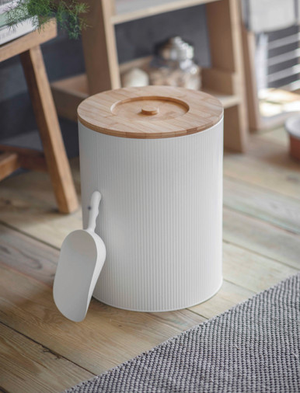 Kinloch Pet Bin Medium Lily White