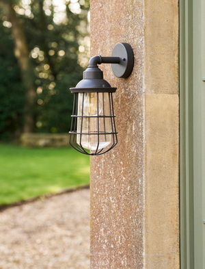 Finsbury Wall Light - Aluminium, Charcoal