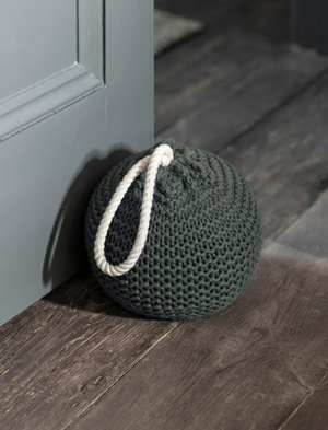 Braemar Door Stop Thistle Green