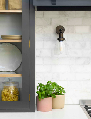 Hoxton Dome Wall Light - Steel, Antique Bronze Finish