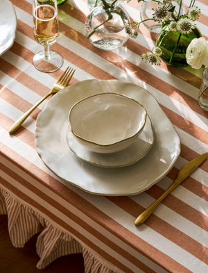 Ithaca Bowl White - Stoneware, White