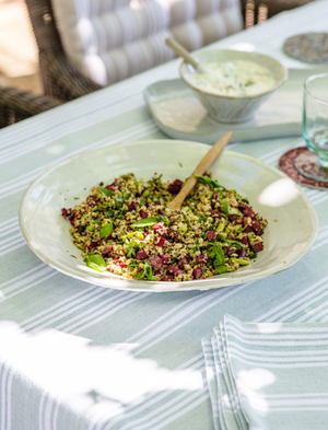 Ithaca Meze Plate - Stoneware, White