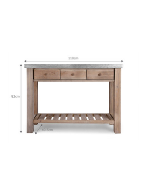 Aldsworth Potting Table - Spruce, Natural