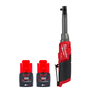 Milwaukee M12FHIR14LR 12V Cordless FUEL 1/4" Extended Reach High Speed Ratchet With 2 x 2.0Ah Batteries