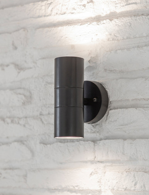 Regent Up & Down Light - Aluminium, Carbon