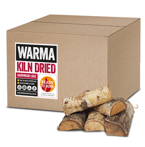 23L Log Box Kiln Dried Hardwood Silver Birch Firewood