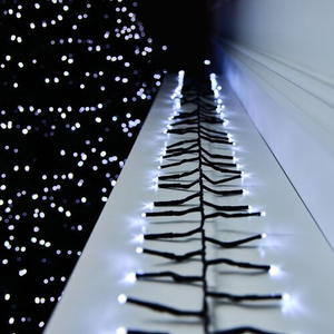 2000 LED White Cluster Lights