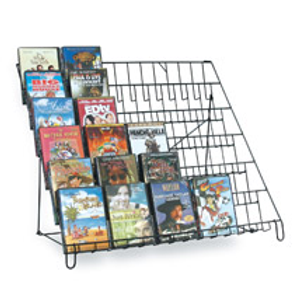 6 Tier Countertop Wire Literature Display Wire Rack - 29 In. Wide