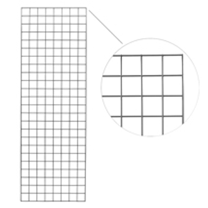Black Grid Panel 1 ft. x 5 ft.