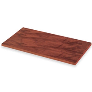 Cherry Laminated Wood Shelf - 12 in. W x 48 in. L