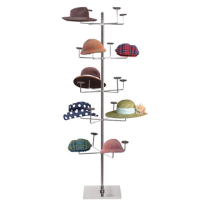 Floor Standing Hat Rack Display - Millinery Rack