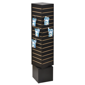 Slim Revolving Slatwall Display - 12 in. W