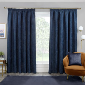 P/PLEAT BLACKOUT THERMAL H/BONE NAVY 90X90 Ctn