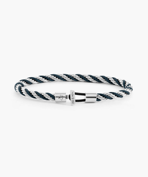 Catena Twisted Navy | Silver - ML 19cm