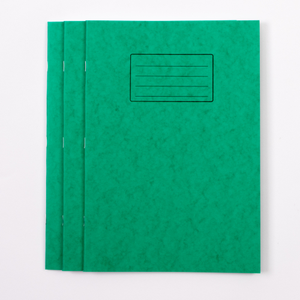 Classmates A4 Exercise Book 48 Page, 8mm Ruled With Margin, Green - Pack of 100
