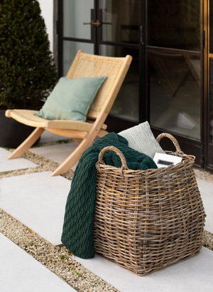 Bembridge Tapered Basket - Rattan, Natural