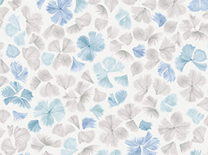 Feather Flora - Constantia Blue - A4 Sample Sheet