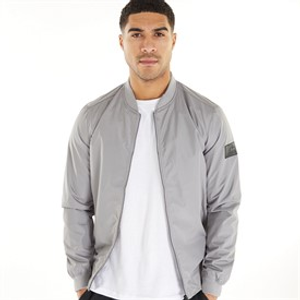 Avant Garde Mens Veste Bomber Jacket Light Grey
